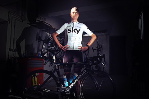 Chris Froome in 2017 Team Sky